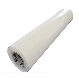 INTBUYING Glossy Double Sided Adhensive Pressure Sensitive Laminating Mount Film 0.69x35yard (25"x106') Roll