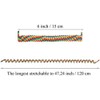 12 Pairs No Tie Curly Shoelaces Elastic Shoe Lace for