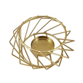 Kerzenständer für Stumpenkerzen, goldfarbener Teelichthalter für Wohnzimmer, Hochzeit, Tischdekoration, Tafelaufsätze, Heimdekoration, Laterne