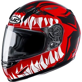 HJC CL-Y Zuky Natural Motorcycle Helmet, DOT Approved (MC1, Large)