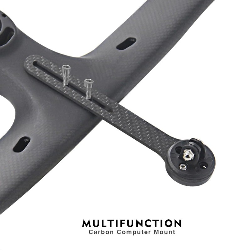 Alfa Pasca Integrated Handlebar Front Combination Mount for Wahoo/Garmin/Bryton Bicycle