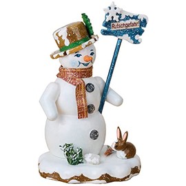 Snowman Risk of Slipping, Height 9 cm