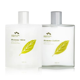 Man with Flowers Homme Skin 140ml + Lotion 140ml / 꽃을든남자 옴므 스킨 140ml + 로션 140ml