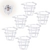 (6 Pack) TunaMax White Fire Sprinkler Head Cage Guard for