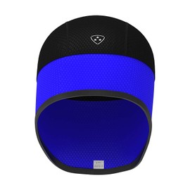 DHERA Thermal Skull Cap for Cycling, Running, Motorcycling, Skiing, Hiking & Outdoor Sports – Helmet Liner (Blue, Small)
