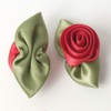 Micomon Mini Ribbon Bows for Crafts Mini Roses Ribbon Flowers