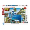 Nathan 4005556873418 1000-Piece Guadeloupe Postcard Puzzle Adults