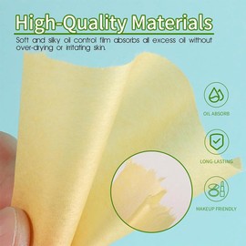 WUMZIRA 600 Pieces 6-Style Blotting Paper Face, Blotting Paper for Ironing, Blotting Paper for Oily Skin Care, Blotting Paper Face Portable Oil Control Paper, for Men and Women