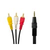 Fuji Parts 4-pole Mini Plug RCA Conversion Cable 4-pole Mini