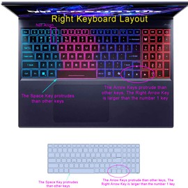 Silicone Keyboard Cover Skin Compatible for 2024 Acer Predator Helios Neo 16 PHN16-72 Gaming Laptop & 2024 Acer Predator Helios 16 PH16-72 Gaming Laptop (Clear)