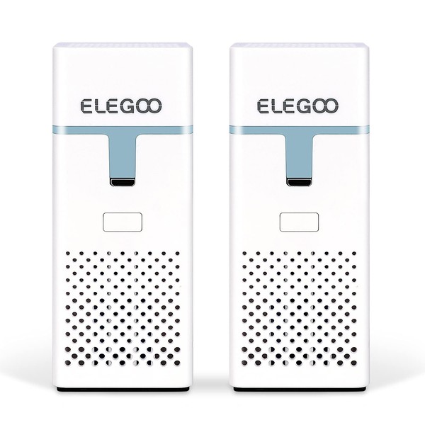 ELEGOO Mini Air Purifier with Replaceable Activated Carbon Filter for