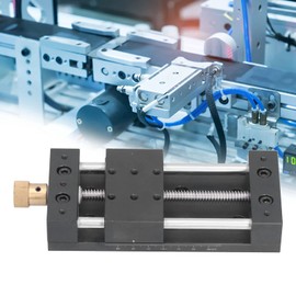 Bastidor de Escenario, Escenario Lineal Manual, Actuador de Escenario Lineal, Escenario Lineal X, Actuador de Escenario Lineal Mesa Deslizante Manual Aleación de Aluminio de Alta