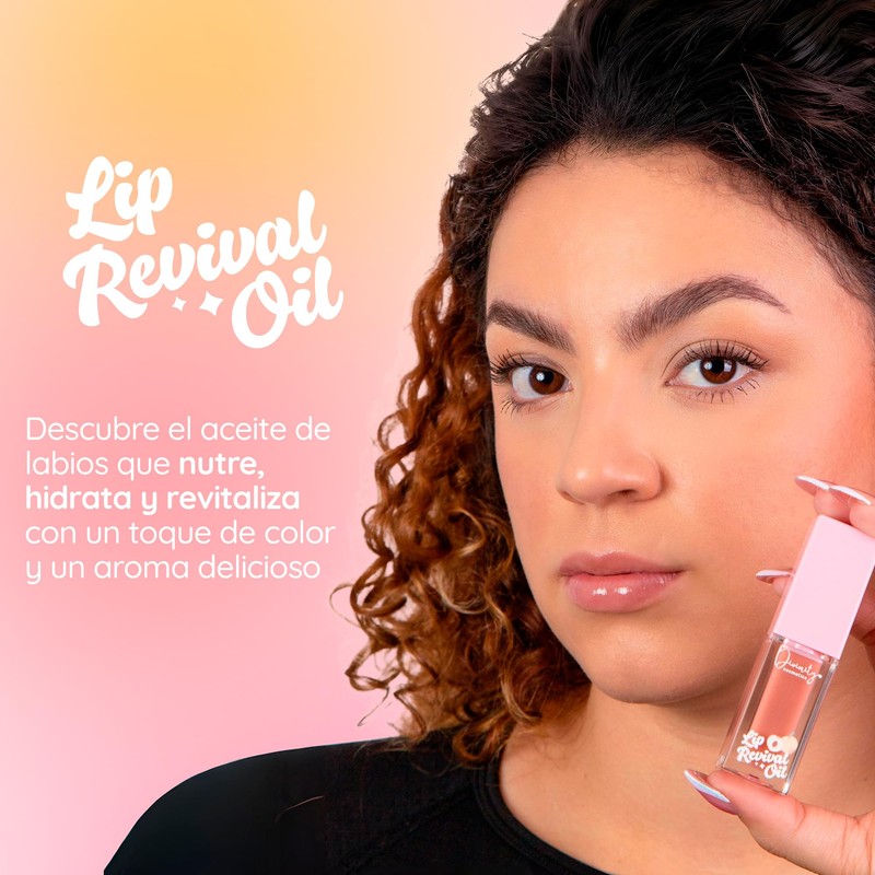 Divinity Cosmetics Lip Revival Oil, Brillo Labial Hidratante con Ácido