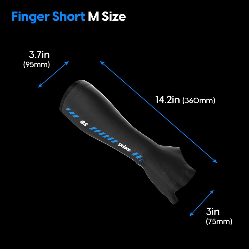 Pulsar Gaming Gears eS アームスリーブ ARM SLEEVE Finger Short Medium