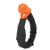 9mm Soft Shackle Recovery Rope 2PCS Orange Portable Lightweight 14