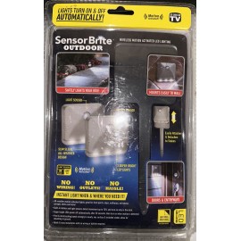 As Seen On TV Sensor Brite As Seen On TV Outdoor LED Lighting 2 Pack Wireless Motion Activated