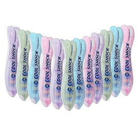 Cool Shock | Cepillo Profesional de Viaje. Plegable, cerdas medianas, tamaño ideal para llevar a todos lados, variedad de colores. Caja con 12 pzs