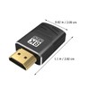SHINEOFI Male to Female Adapter Tv Connector for Monitors Durable