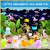 Fatiya 24 Pieces Ocean Luminous Mini Resin Animals, 24 Styles