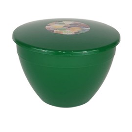 Christmas pudding bowls with lids Christmas Green basin and lid steam safe in sizes 1/4, 1/2, 1, 2 or 3 Pint (1.5 Pint x 3)