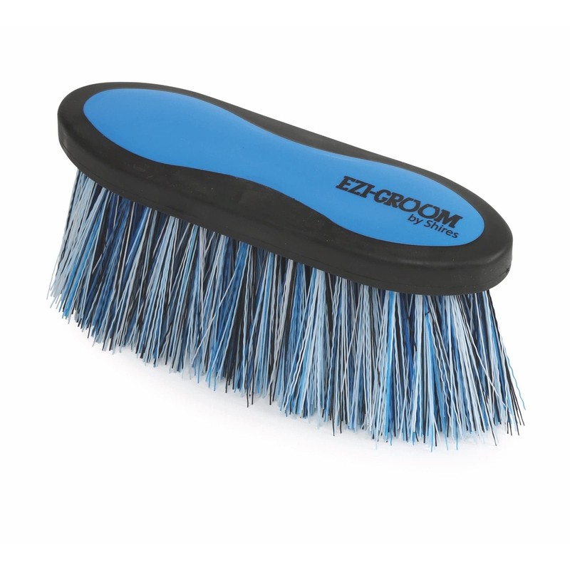 Shires 1490 Ezi-Groom Long Bristle Dandy Brush Bright Pink