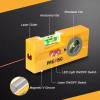PREXISO 2-in-1 Line Laser Level -Mini Torpedo Level w/Light 3-3/4