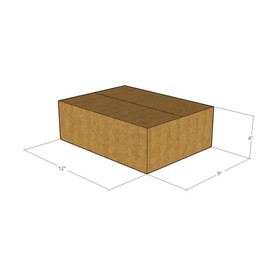 12x9x4 New Corrugated Boxes for Moving or Shipping Needs 32 ECT