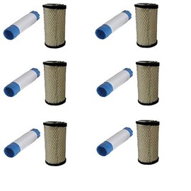 Qty. 6: Inner & Outer Air Filter Fits Ditch Witch Replaces 0140-9071