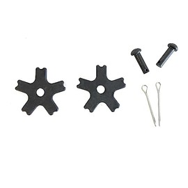 AJ Tack 1 1/4" 5 Point Rowel Package