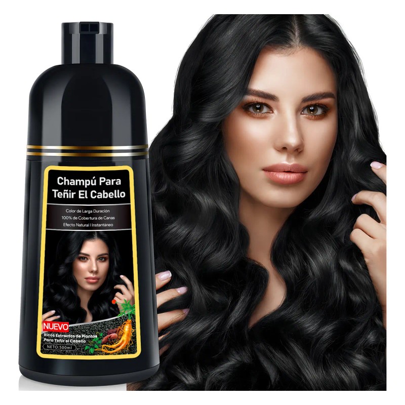 Kaisasa Shampoo Tinte Cubre Canas Natural Jengibre 500ml
