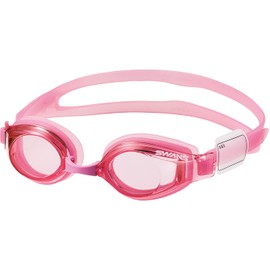 SWANS SJ-24N PIN Swimming Goggles, Made in Japan, Pink, For Kids 6 to 12 Years Old