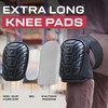 SAFE HANDLER Professional Extra Long Heavy Duty Gel Knee Pads
