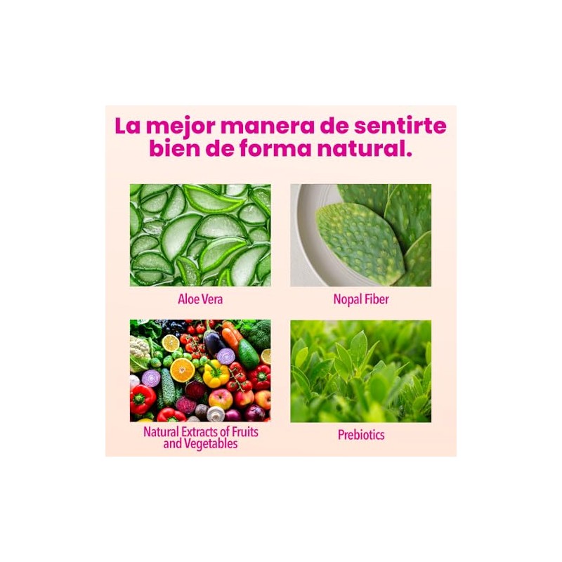 VIVRI Cleanse Me! Bebida Digestiva Fresa con Prebióticos 30 Porciones