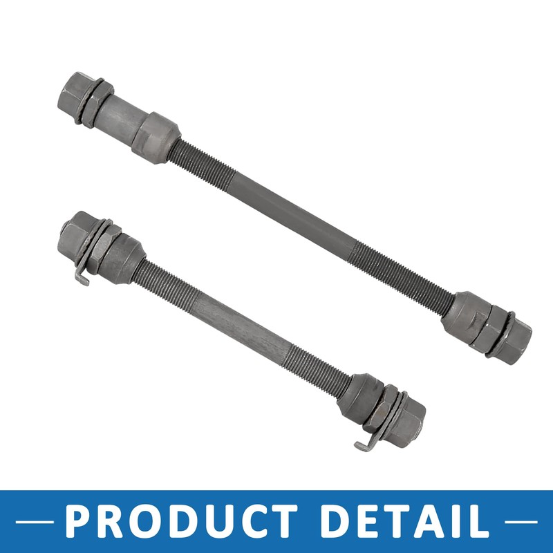 A ABSOPRO 9.5mm Wheel Hub Axle Front Rear Axle Solid