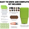 Meekear 10 Herb Seeds Garden Starter Grow Kit with Green