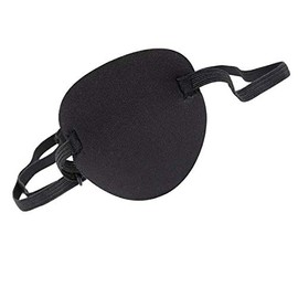 Aeyistry Adjustable Eye Patches For Adults Or Kids For Lazy Eye Amblyopia Strabismus(Black)