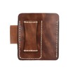 Leather Multitool & Flashlight Holder EDC Organizer Belt-Mount for Camping
