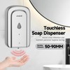 Automatic 1000ml Soap Dispenser Commercial Wall Mount Stainless Steel -