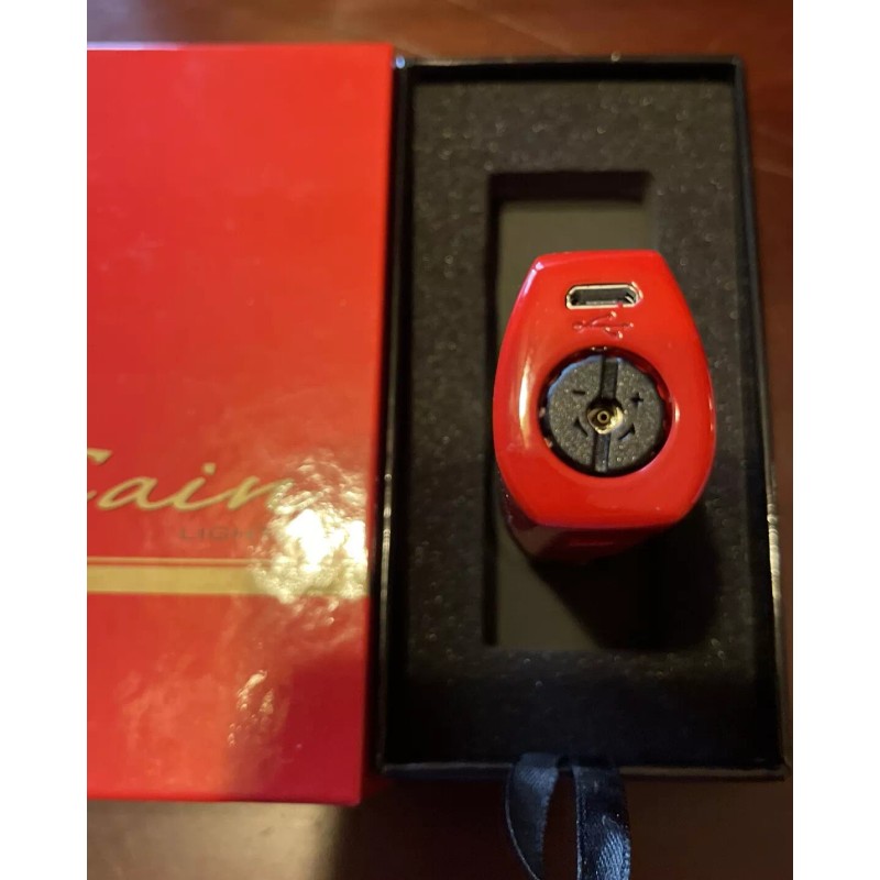 CAIN Triple Torch Electronic Ignition Butane Cigar Lighter with Punch