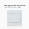 ABB Inora 2 Gang Light Switch • 2 Way Premium
