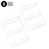 Over the Door Organizer - 6-Tier Adjustable Pantry Shelves and