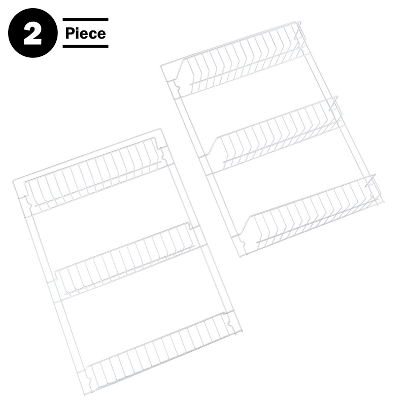 Over the Door Organizer - 6-Tier Adjustable Pantry Shelves and
