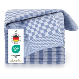 Blumtal Premium Tea Towels, High-Quality Tea Towels, 100% Cotton, Oeko-Tex® Certified, Chequered, 50 x 70 cm