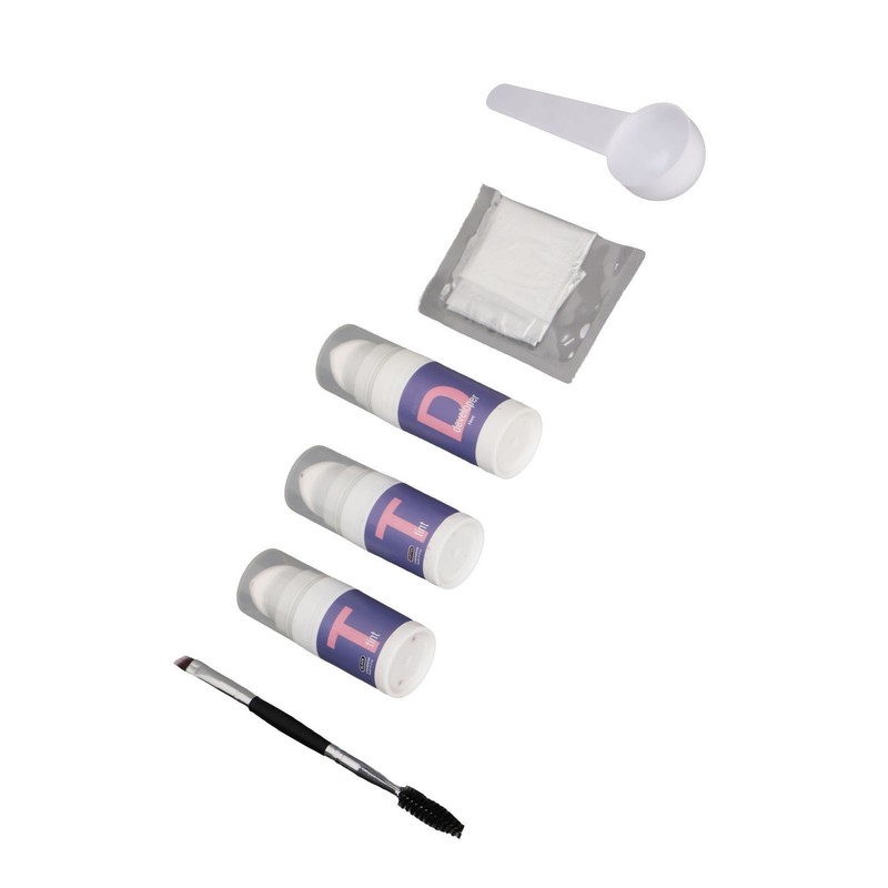 Eyebrow Tint Kit Semi Permanent High Pigment Instant Result Long