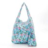 Eco Chic - Folding Shopping Bag - Flamingo Blue, blue