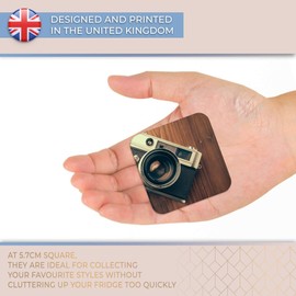 Destination Vinyl ltd Fridge Magnet - Vintage Photography Camera 14518