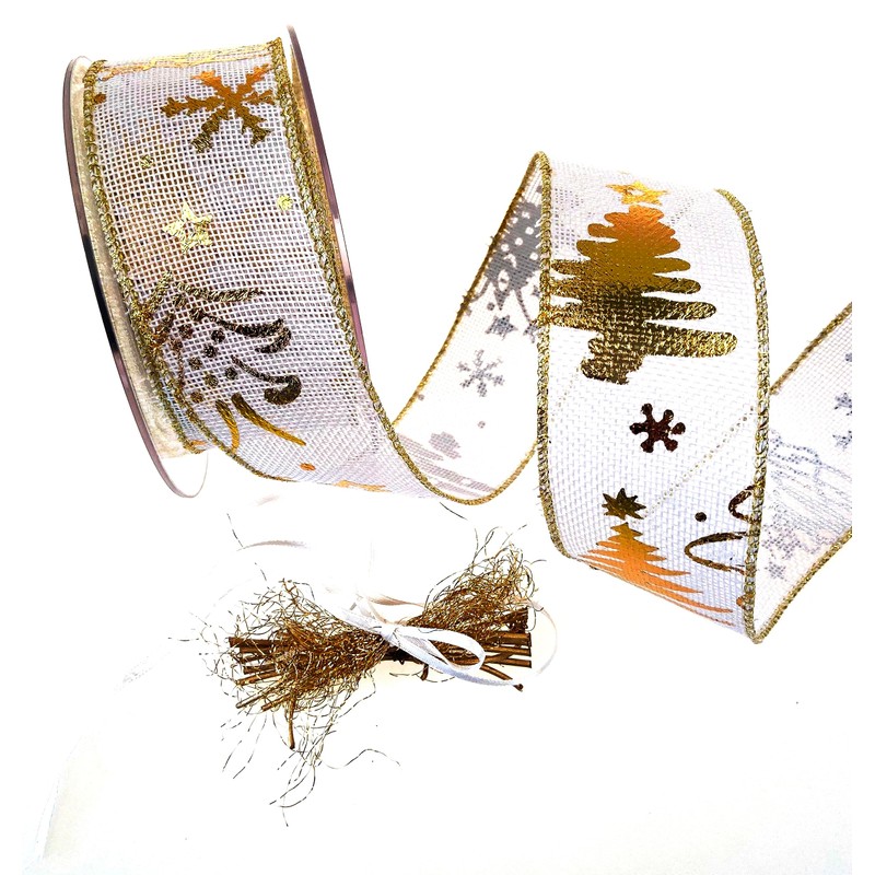Angel Hair Gold Christmas Advent Wreath Angel Gold Decoration Hair