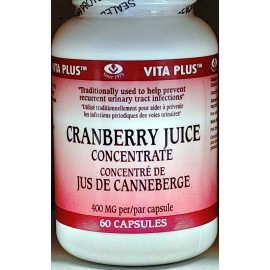 Vita Plus Cranberry Juice Concentrate caps 60 caps