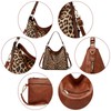 Large Trendy Designer Hobo Tote Bag for Women, Soft Leather