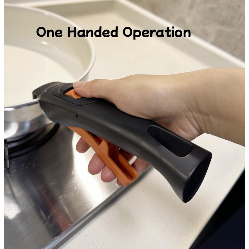 Vinseen Removable Handle, Handle for Detachable Removable Cookware,Universal Pot Handle,Suitable